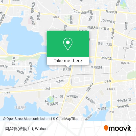 周黑鸭(政院店) map