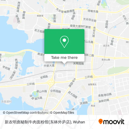 新农明彪秘制牛肉面粉馆(东林外庐店) map