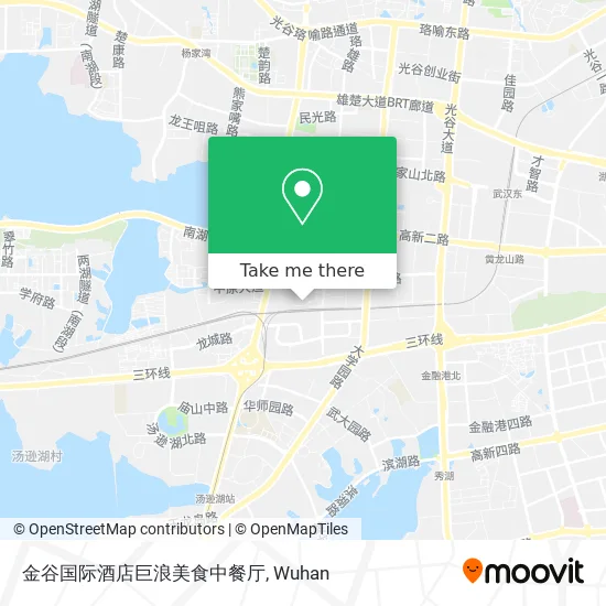 金谷国际酒店巨浪美食中餐厅 map