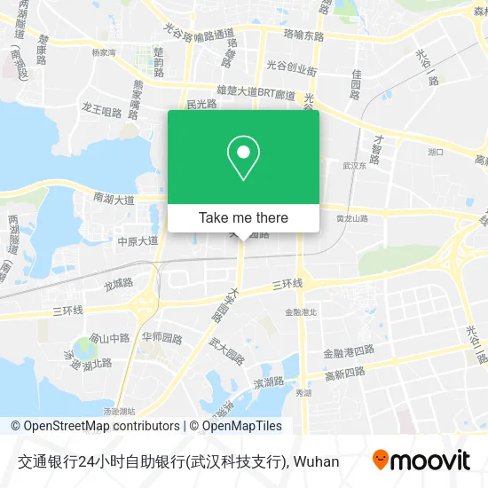 交通银行24小时自助银行(武汉科技支行) map