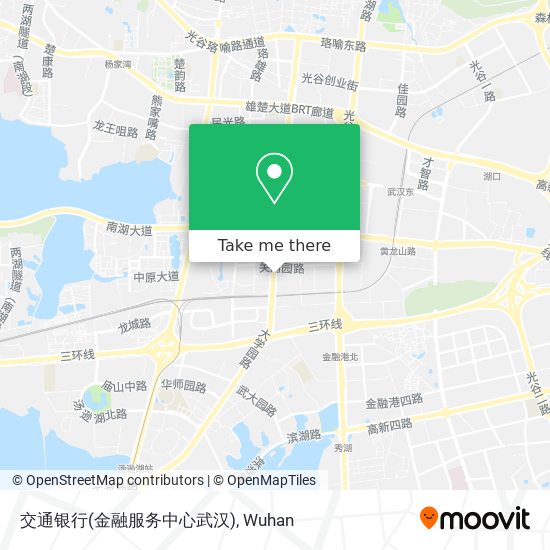 交通银行(金融服务中心武汉) map