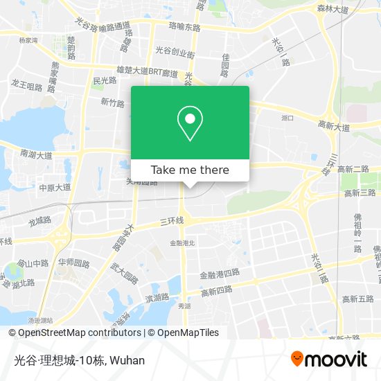 光谷·理想城-10栋 map