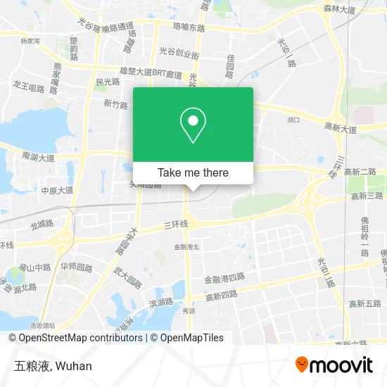 五粮液 map