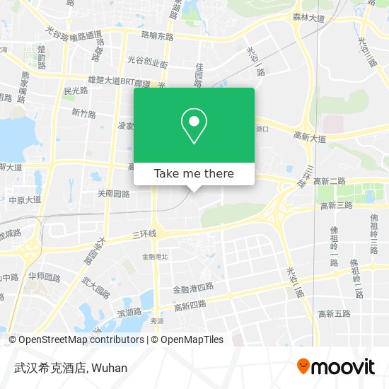 武汉希克酒店 map