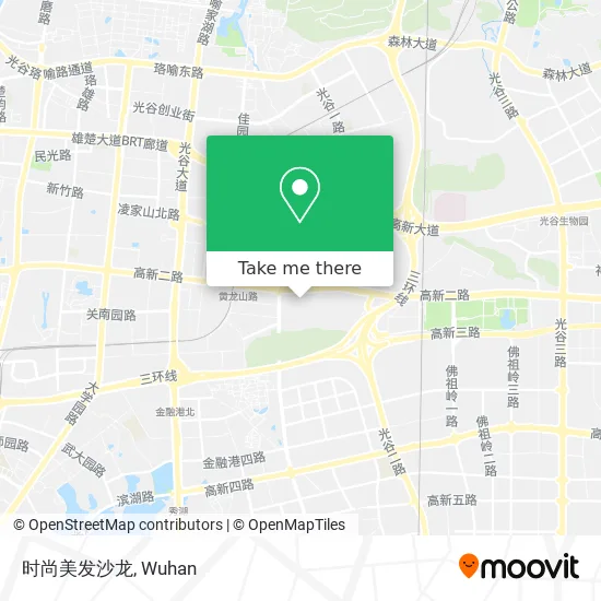 时尚美发沙龙 map