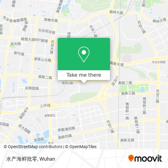 水产海鲜批零 map