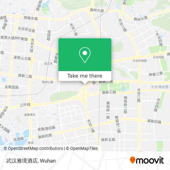 武汉雅境酒店 map