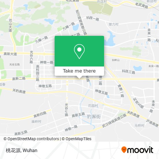 桃花源 map