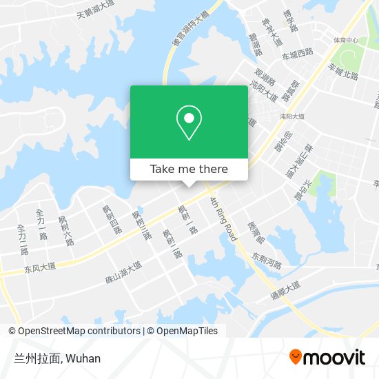 兰州拉面 map