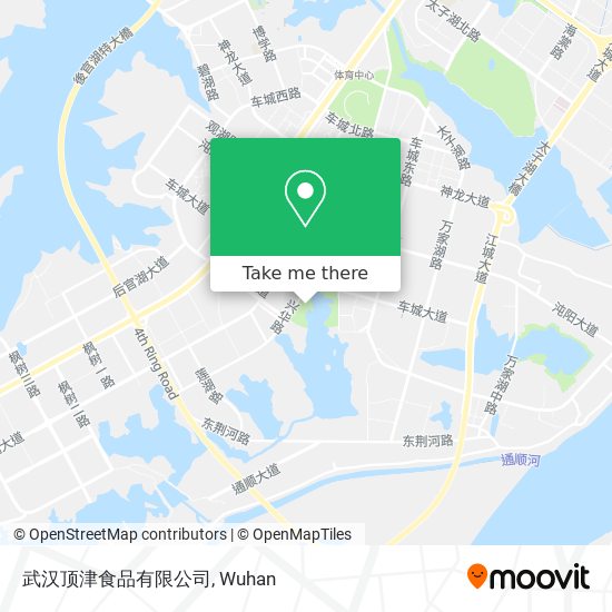 武汉顶津食品有限公司 map