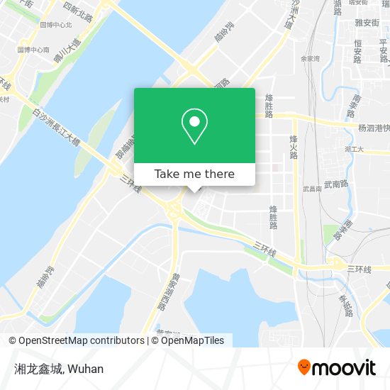 湘龙鑫城 map