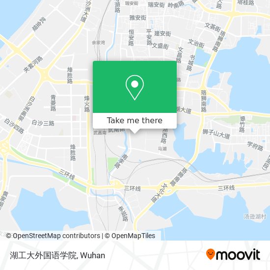 湖工大外国语学院 map