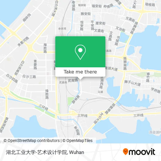 湖北工业大学-艺术设计学院 map