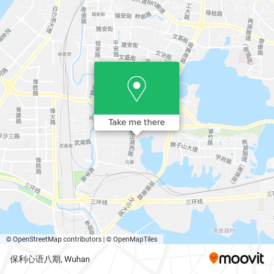 保利心语八期 map