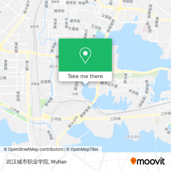 武汉城市职业学院 map