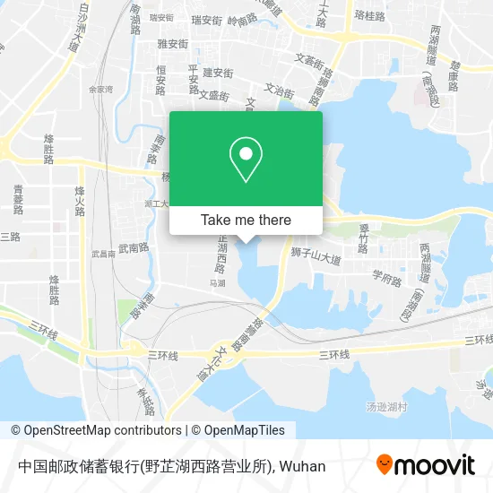 中国邮政储蓄银行(野芷湖西路营业所) map