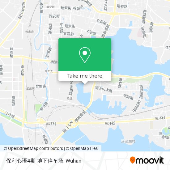 保利心语4期-地下停车场 map