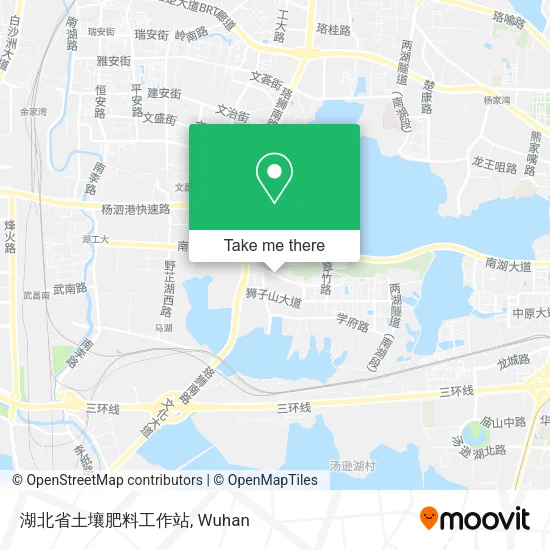 湖北省土壤肥料工作站 map
