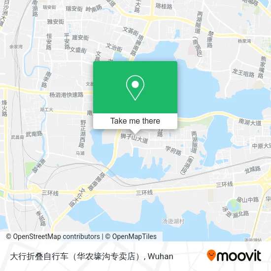 大行折叠自行车（华农壕沟专卖店） map