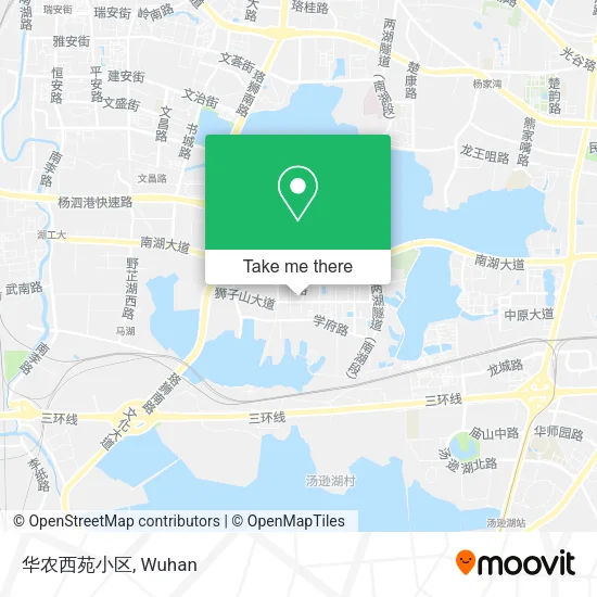 华农西苑小区 map