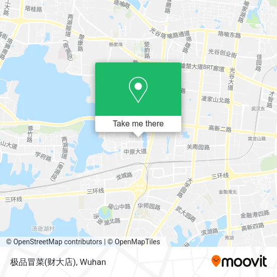 极品冒菜(财大店) map