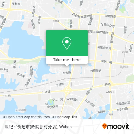 世纪平价超市(政院新村分店) map