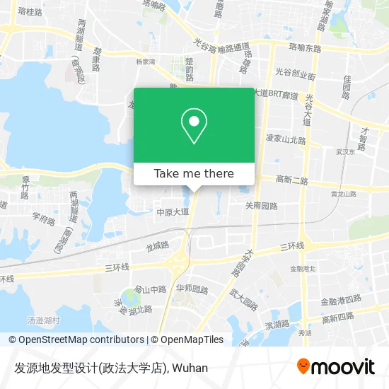 发源地发型设计(政法大学店) map