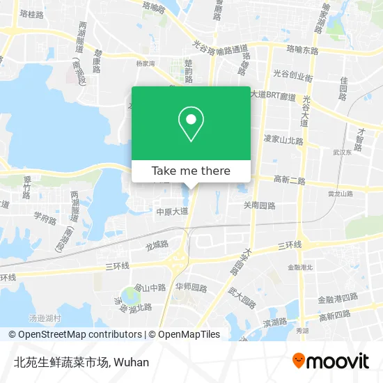 北苑生鲜蔬菜市场 map