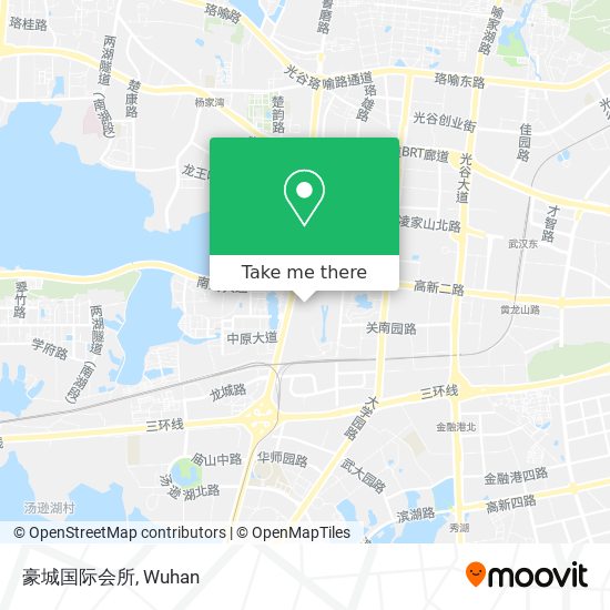 豪城国际会所 map