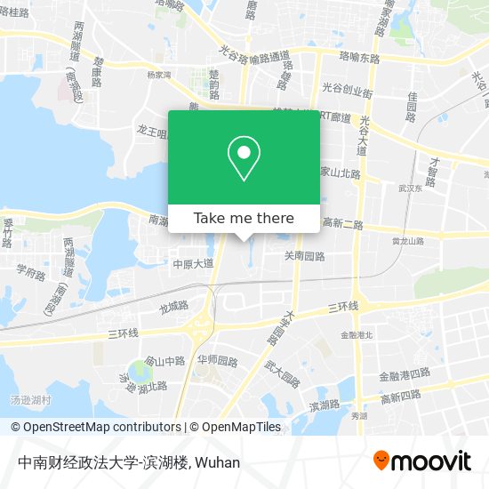 中南财经政法大学-滨湖楼 map