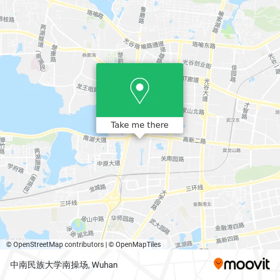 中南民族大学南操场 map
