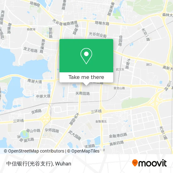 中信银行(光谷支行) map