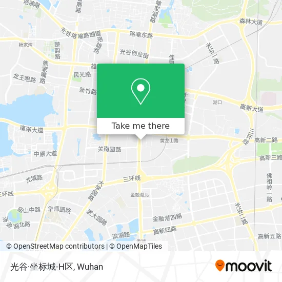 光谷·坐标城-H区 map