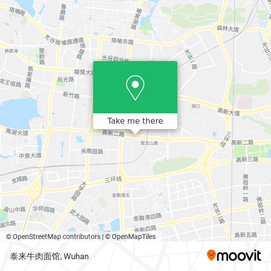 泰来牛肉面馆 map