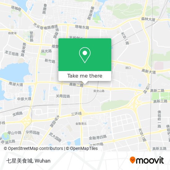 七星美食城 map