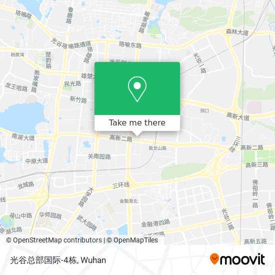 光谷总部国际-4栋 map