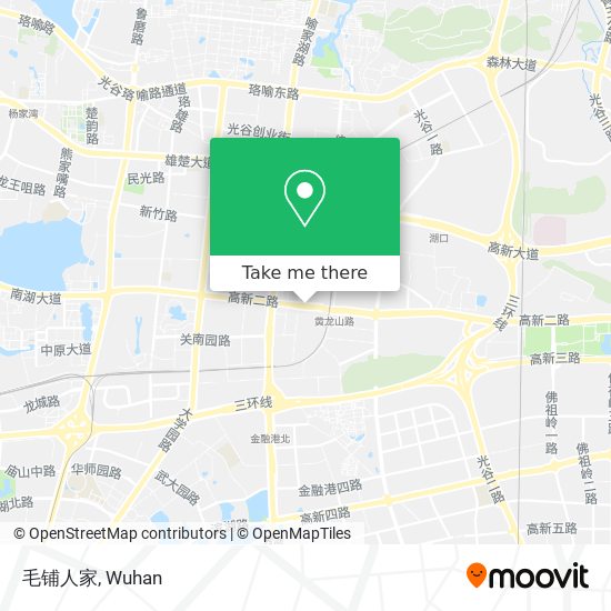 毛铺人家 map