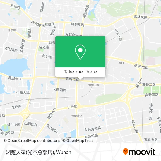 湘楚人家(光谷总部店) map