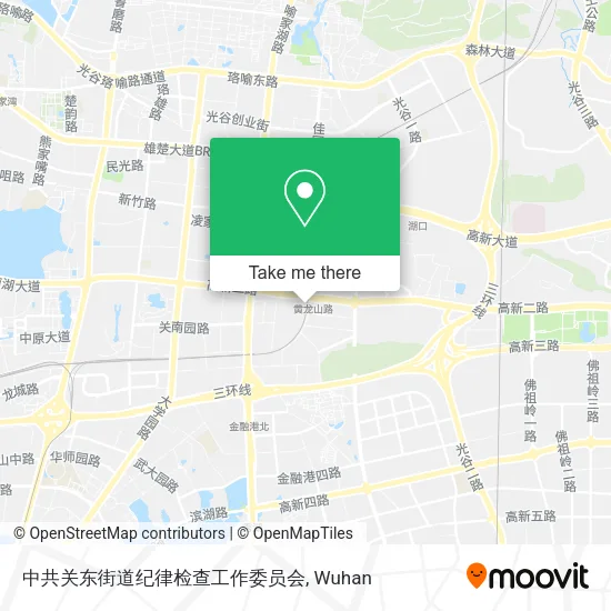 中共关东街道纪律检查工作委员会 map