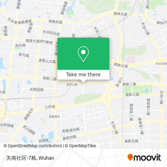 关南社区-7栋 map