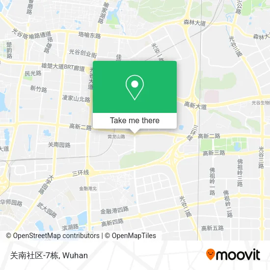 关南社区-7栋 map