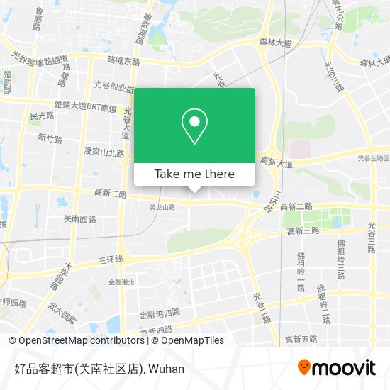好品客超市(关南社区店) map
