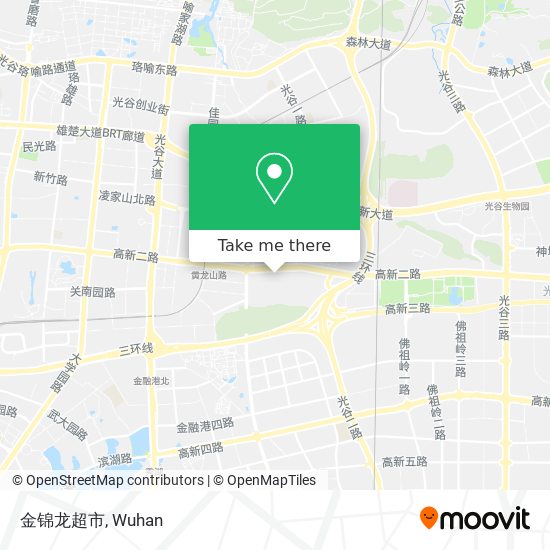 金锦龙超市 map