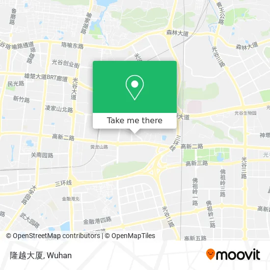 隆越大厦 map