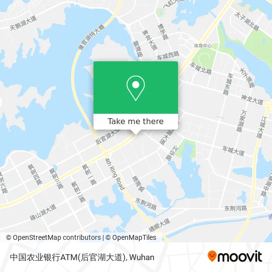 中国农业银行ATM(后官湖大道) map