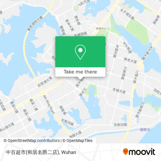 中百超市(和居名爵二店) map