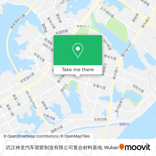 武汉神龙汽车塑胶制造有限公司复合材料基地 map