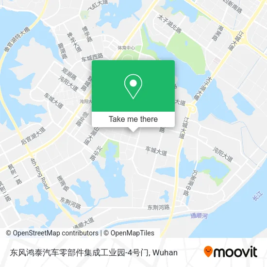 东风鸿泰汽车零部件集成工业园-4号门 map