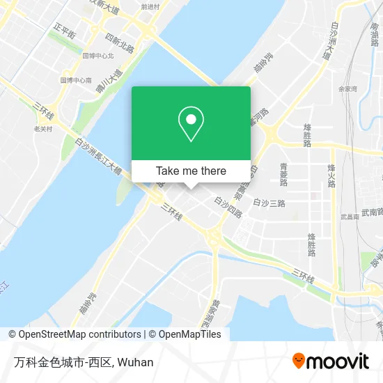 万科金色城市-西区 map