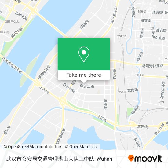 武汉市公安局交通管理洪山大队三中队 map